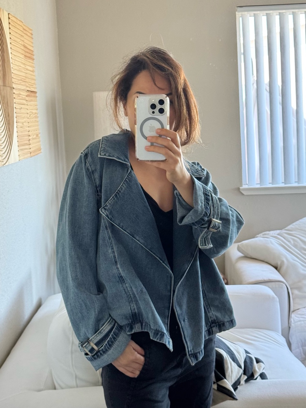 Habitual Washed Blue Denim Jacket